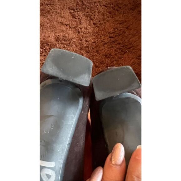 STUART WEITZMAN BROWN SUEDE KITTEN HEEL SHOES SIZE 8N - Picture 8 of 10